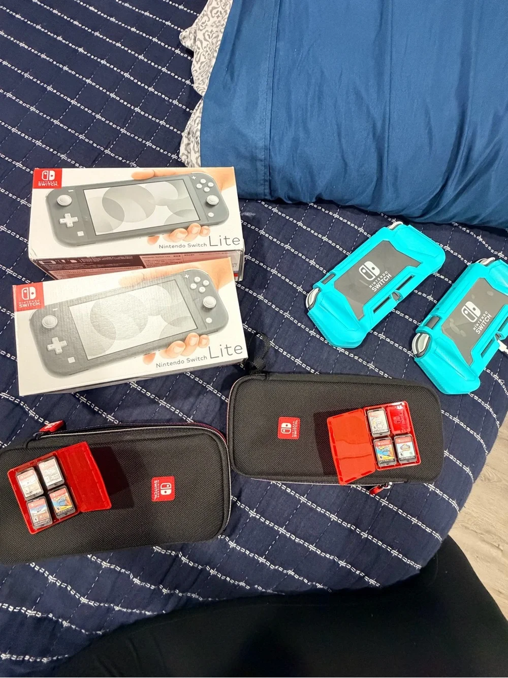 Nintendo Switch Lite Dual Console Bundle